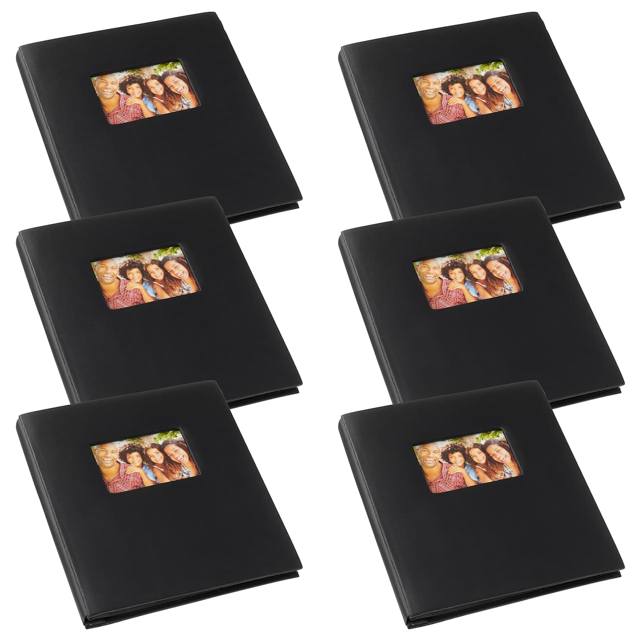 6 Pack: Faille 5 Pocket Photo Album by Recollections®